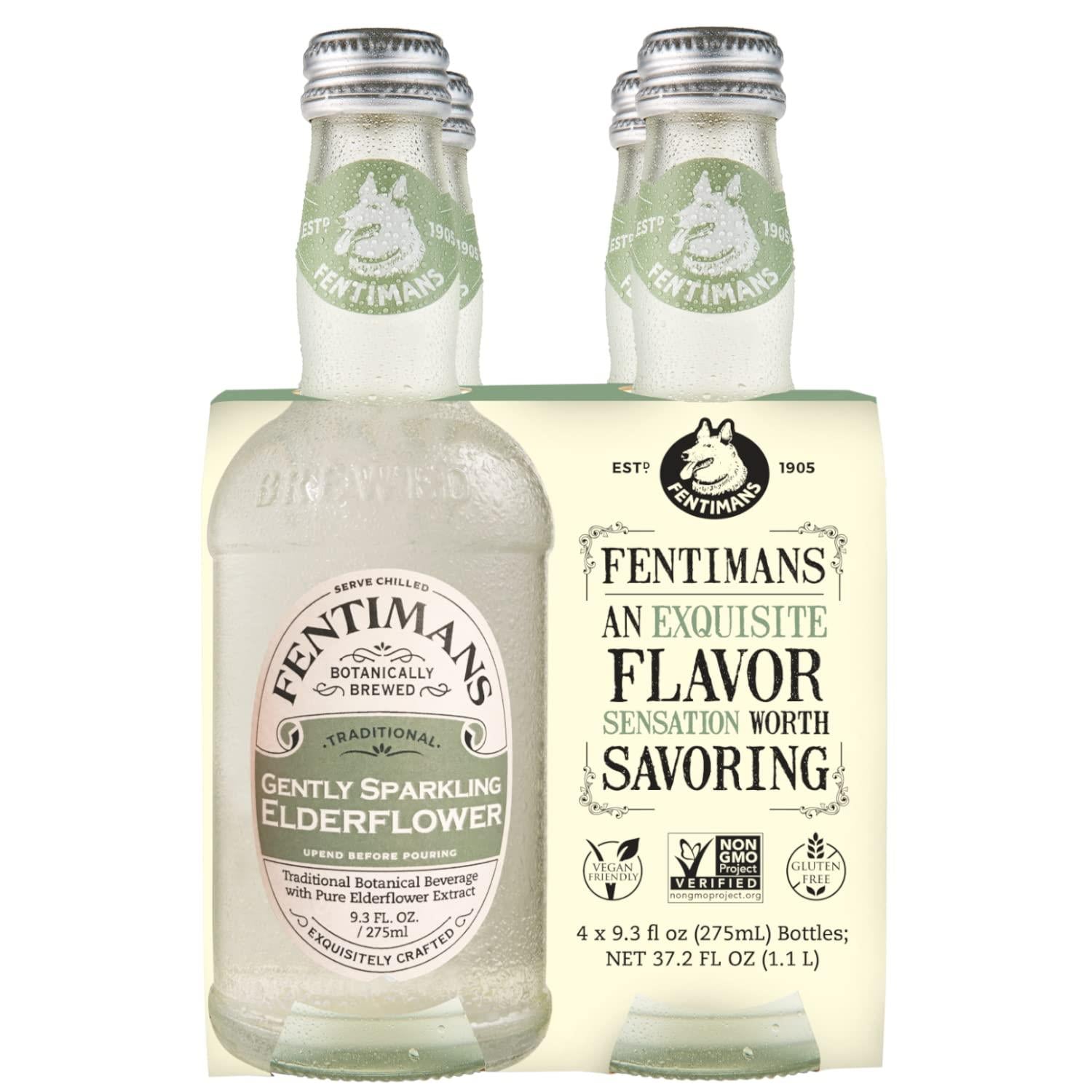 FENTIMANS SODA SPARKLING ELDER 4X275ML