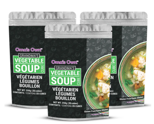 OMA'S OWN VEGETABLE BOUILLON CUBES 250G