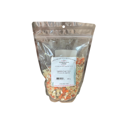 WESTPOINT NATURALS VEGETABLE SOUP FLAKES 400G