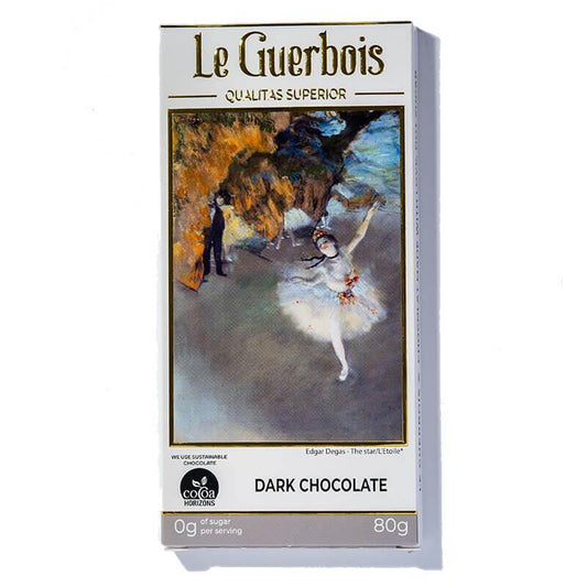 LeGUERBOIS CHOCOLATE BAR DARK 80G