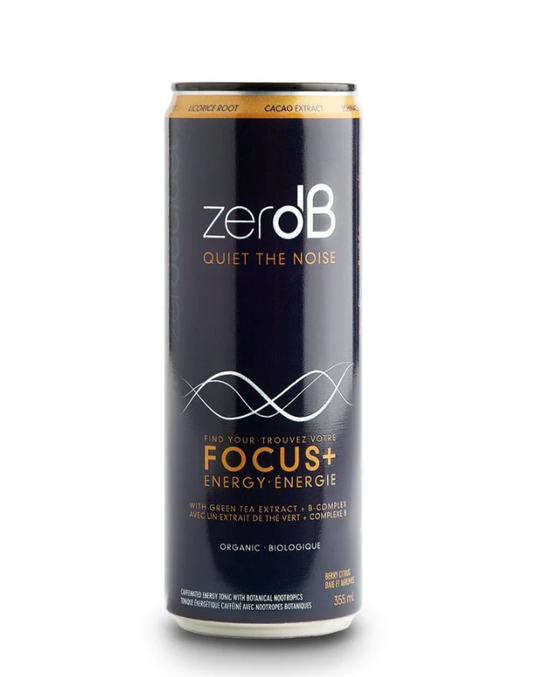 ZERO DB FOCUS+ ENERGY DRINK BERRY CITRUS /355ML