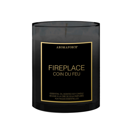 AROMAFORCE SOY CANDLE FIREPLAC EACH