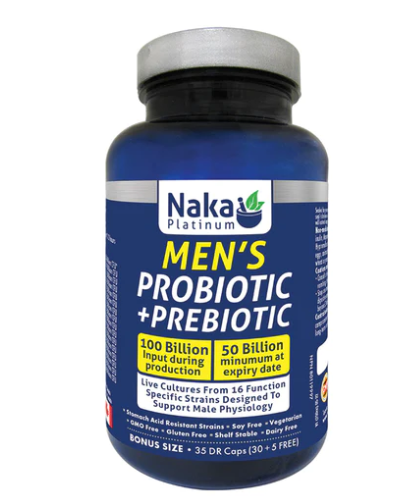 NAKA PROBIOTIC+PREBIOTIC MEN 35 DR CAPS