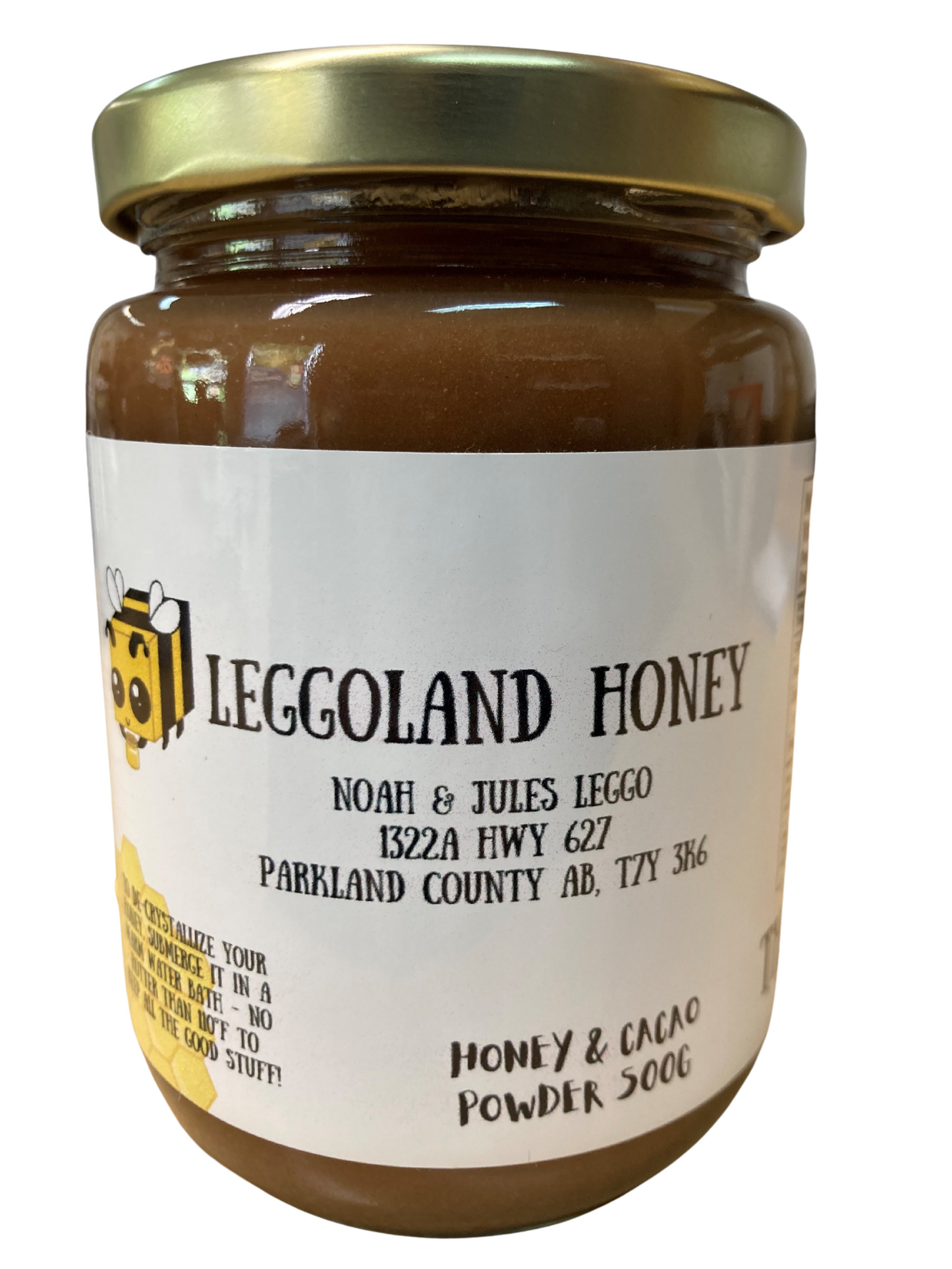 LEGGOLAND HONEY RAW CREAMED CACAO POWDER/500G