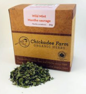 Chickadee Farm Organic Wild Mint Tea, 50g