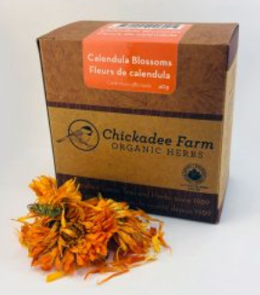 Chickadee Farm Organic Calendula Tea, 40g