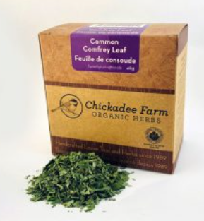Chickadee Farm Organic Common Comfrey Leaf Tea, 40g