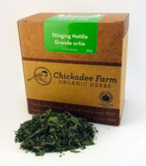 Chickadee Farm Organic Stinging Nettle Tea, 50g