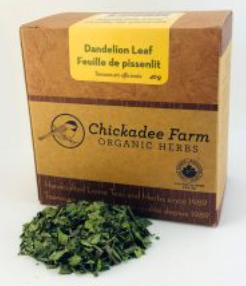 Chickadee Farms Organic Dandelion Leaf Tea, 50g