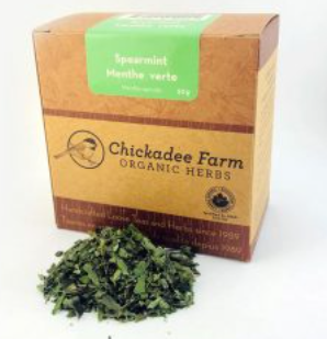 Chickadee Farm Organic Spearmint Tea, 50g