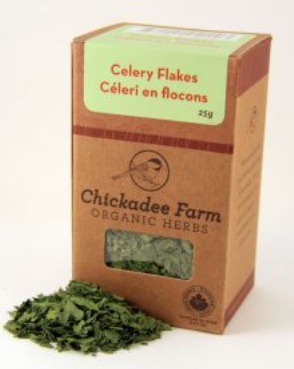 Chickadee Farm Celery Flakes Organic, 25G
