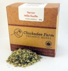 Chickadee Farm Organic Yarrow Tea, 50g