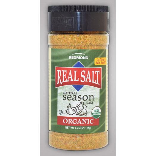 Natural Organic Seasoning Salt, Redmond Real Salt  - Homegrown Foods, Stony Plain