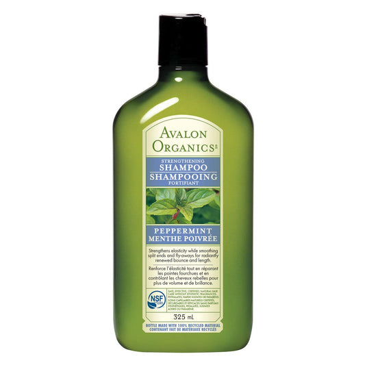 AVALON ORGANICS SHAMPOO PEPPERMINT, 325ML