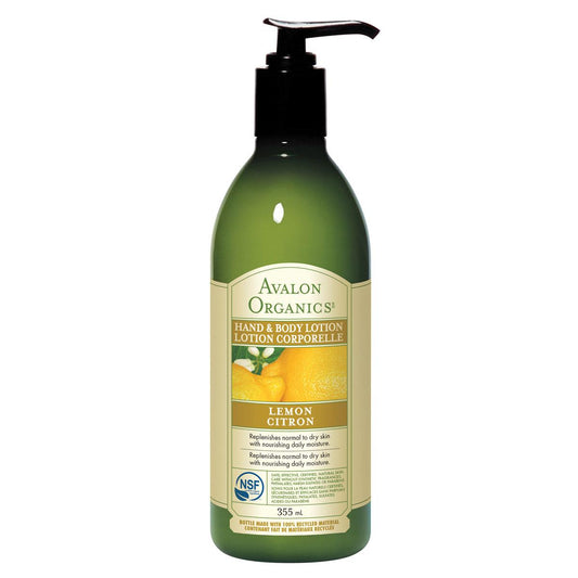 AVALON ORGANICS BATH /SHOWER GEL LEMON, 350ML