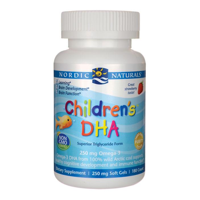 Nordic Naturals Childrens DHA  (strawberry) - 180 Chewables
