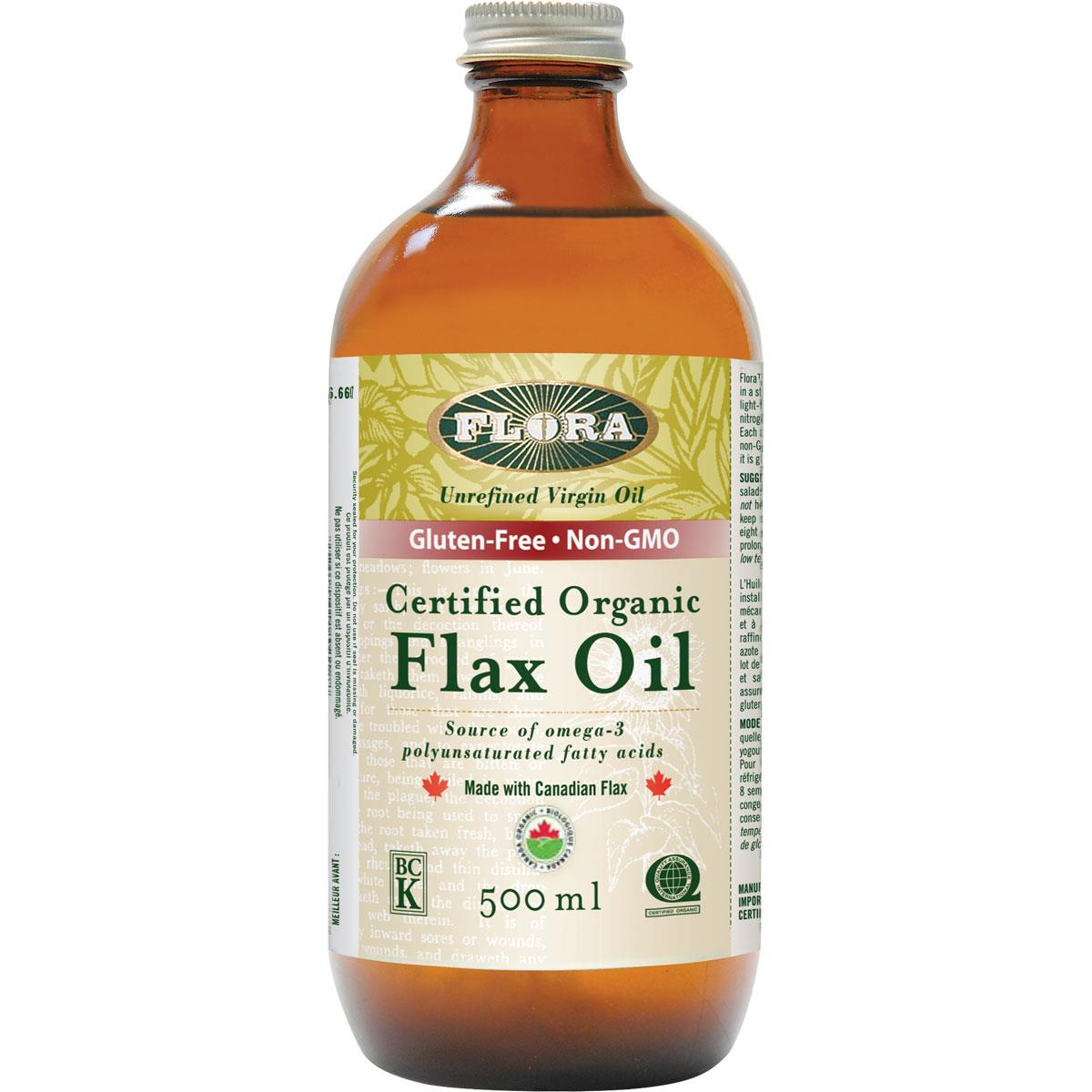 Flax Oil Unrefined Organic -  500ml