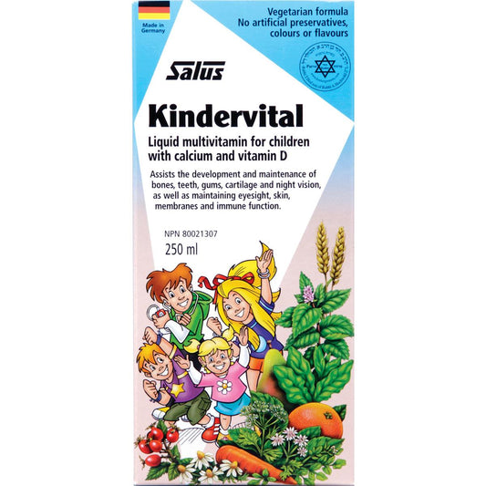Kindervital Multivitamin - 250 mL - Homegrown Foods, Stony Plain