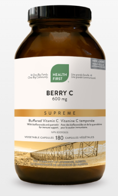 Health First Berry-C Supreme, 600mg - 180 VCaps