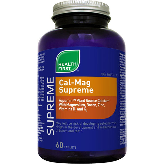 Health First Cal-Mag Supreme, 60 Tabs