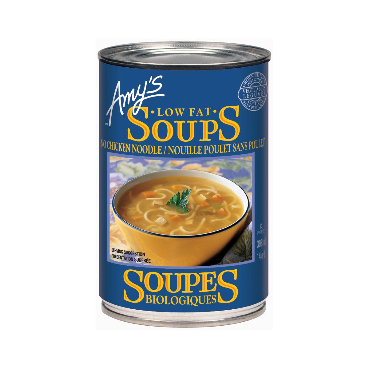 Amy's No Chicken Noodle Soup - 398 mL