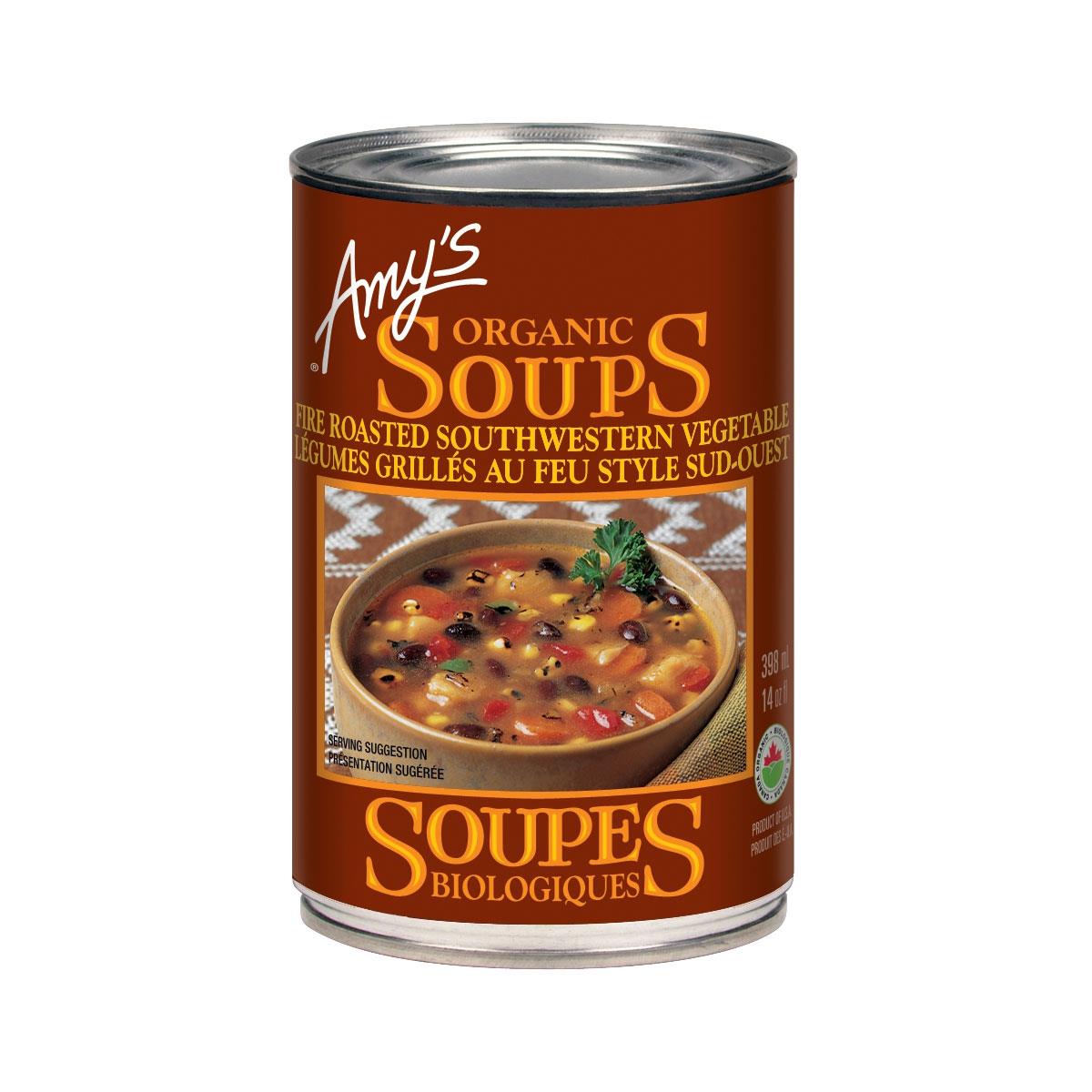 Amy's Fire Roasted Southwestern Vegetable Soup - 398 mL