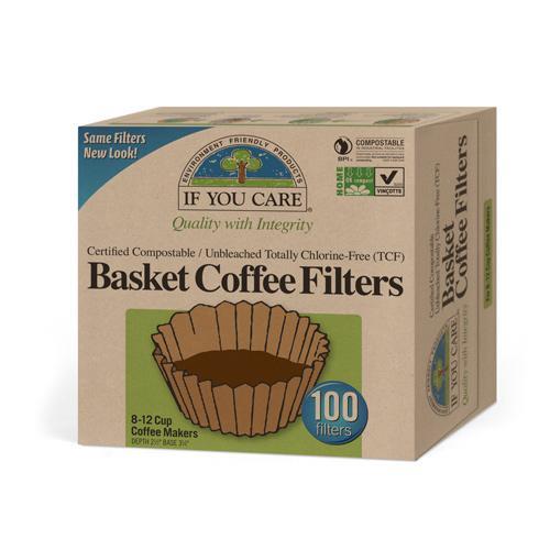 IF YOU CARE COFFEE FILTERS COMPOSTABLE, 100PK
