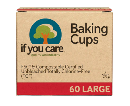IF YOU CARE BAKING CUPS LARGE 2.5", 5ML