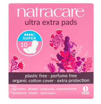 NATRACARE PADS SUPER ULTRA 12 pack