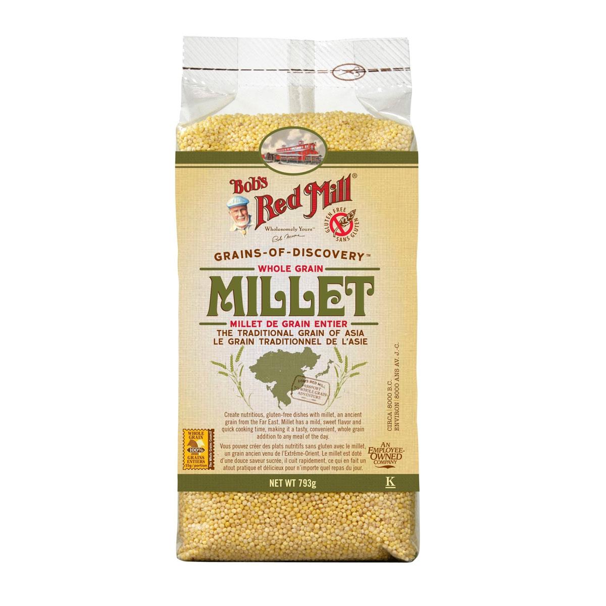 Bob's Red Mill Whole Grain Millet - 793 g