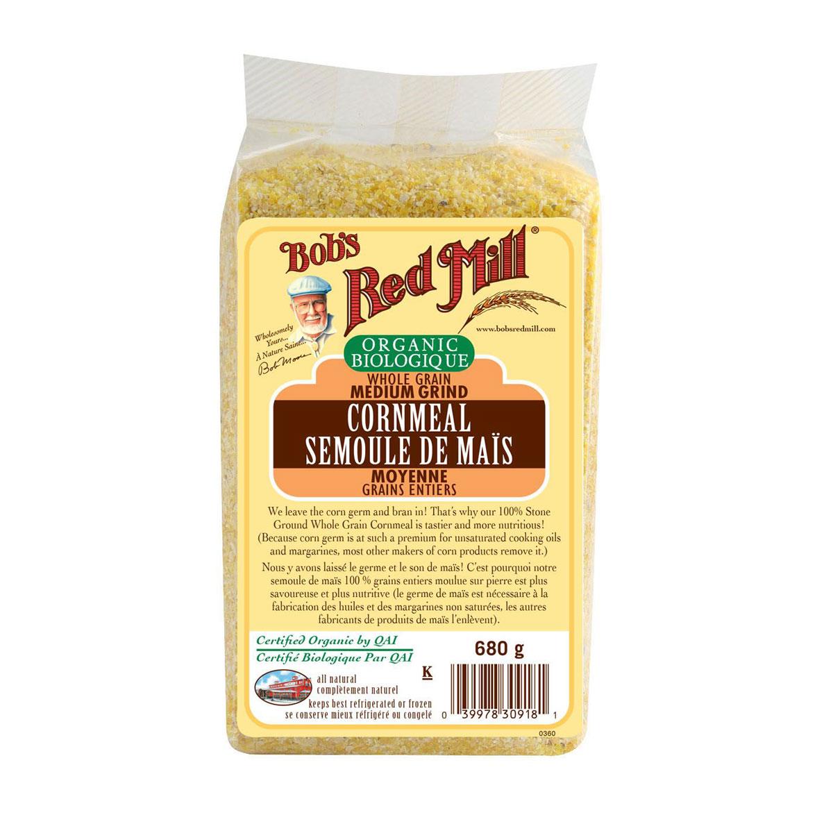 Bob's Red Mill Cornmeal (Medium Grind) - 680 g