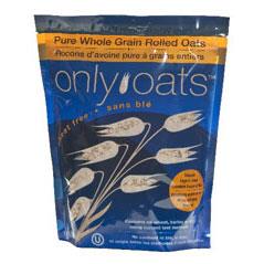 Only Oats Pure Whole Grain Rolled Oats - 1kg - Homegrown Foods, Stony Plain