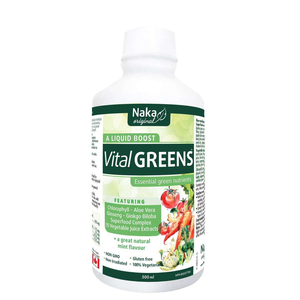 Naka Vital Greens (Mint Flavour) 