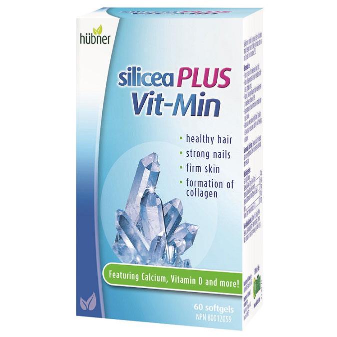 Hubner Silicea Plus Vit-Min - 60 Softgels - Homegrown Foods, Stony Plain