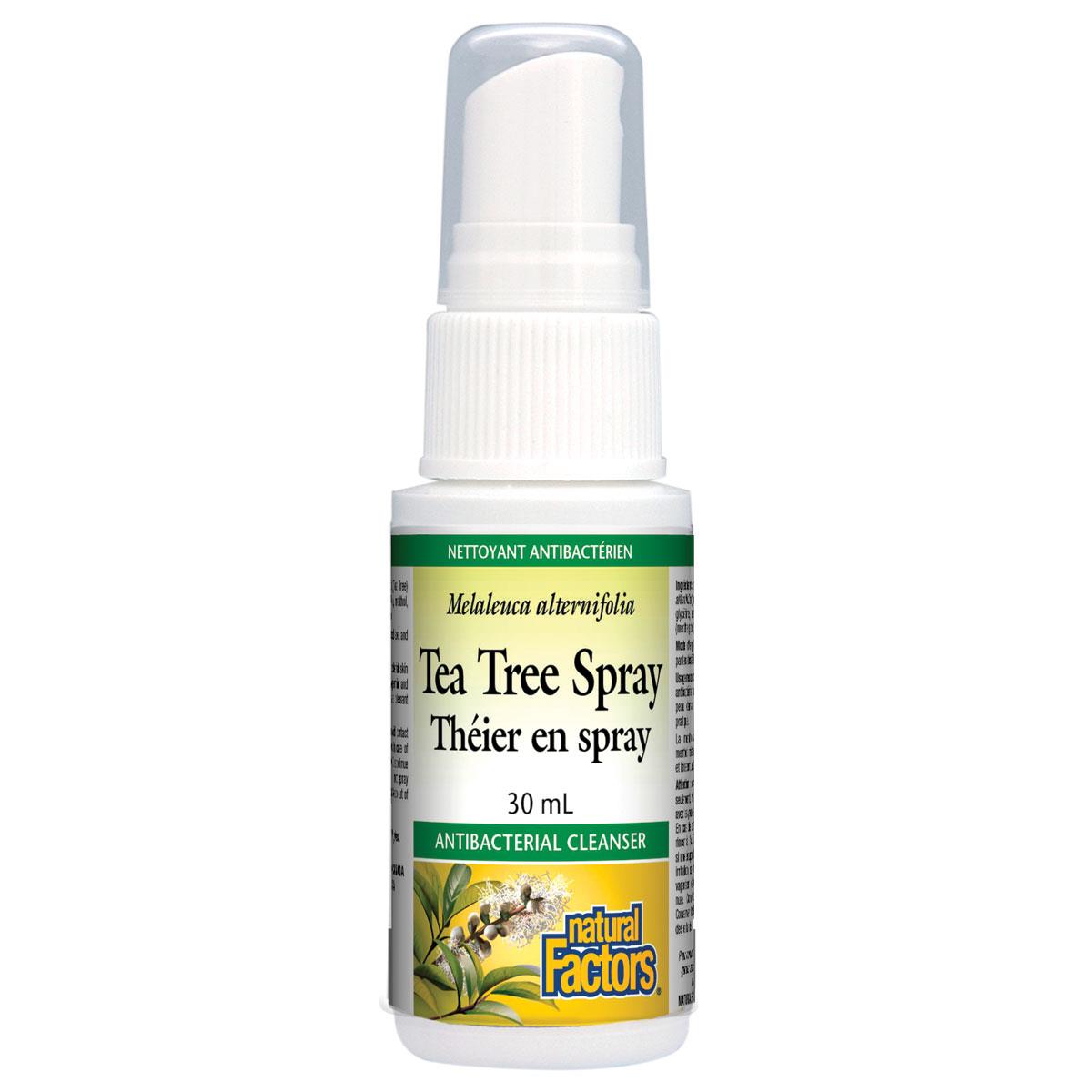 Natural Factors Tea Tree Spray, 30ml