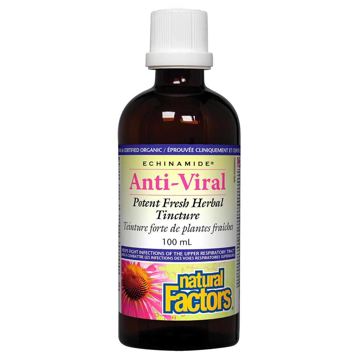 Natural Factors Anti Viral Echinamide Fresh Herbal Tincture, 100ml