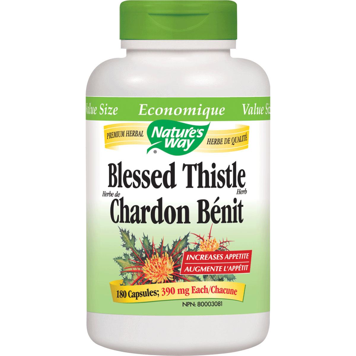 Nature's Way Blessed Thistle, 390mg - Homegrown Foods, Stony Plain
