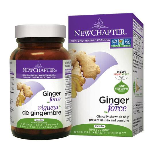 New Chapter Ginger Force - 60 Capsules