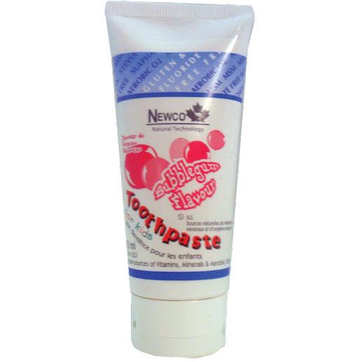 Newco Kids Toothpaste (Bubblegum) - Homegrown Foods, Stony Plain