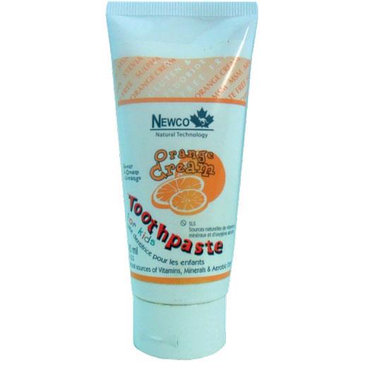 Newco Kids Toothpaste (Orange Cream) - Homegrown Foods, Stony Plain