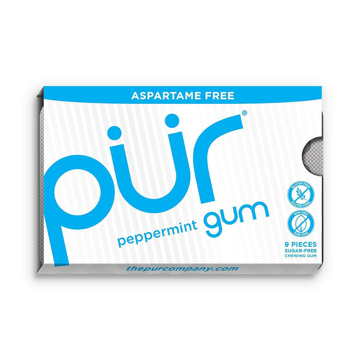 Pur Gum Peppermint -  9 pieces