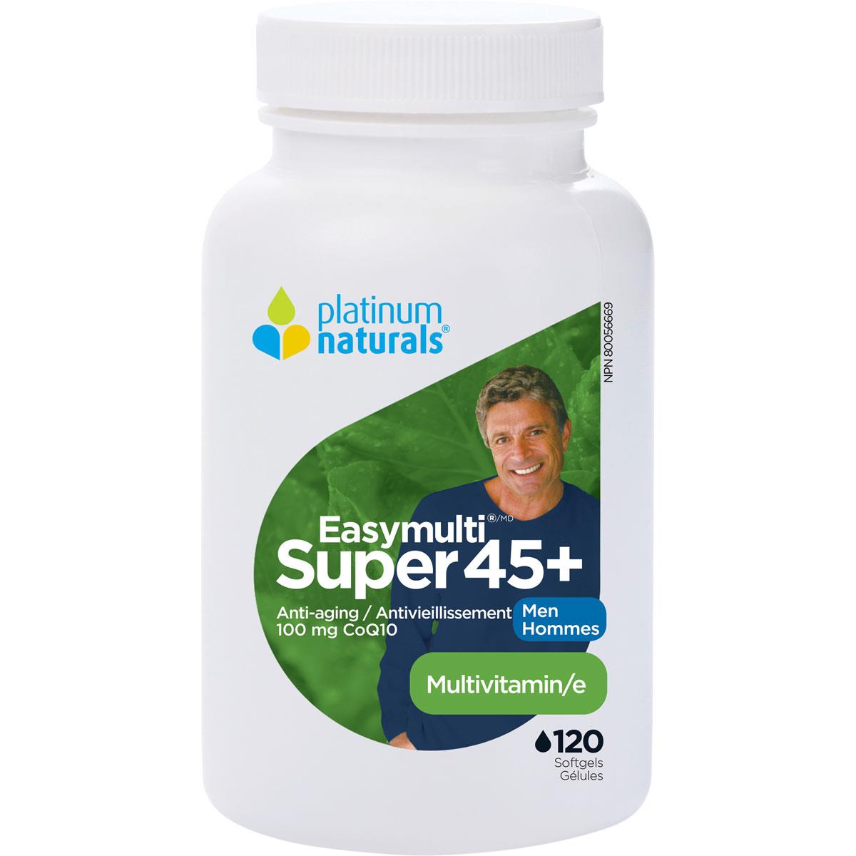 Platinum Naturals Super EasyMulti 45+ For Men - Homegrown Foods, Stony Plain
