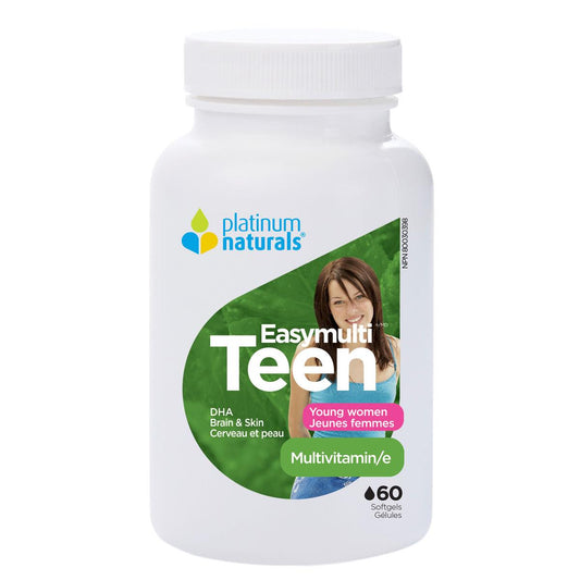 Teen Vitality For Young Women - 60 Softgels