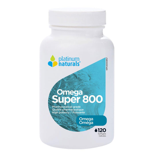 Platinum Naturals Omega Super 800 (Lemon Flavour) - Homegrown Foods, Stony Plain