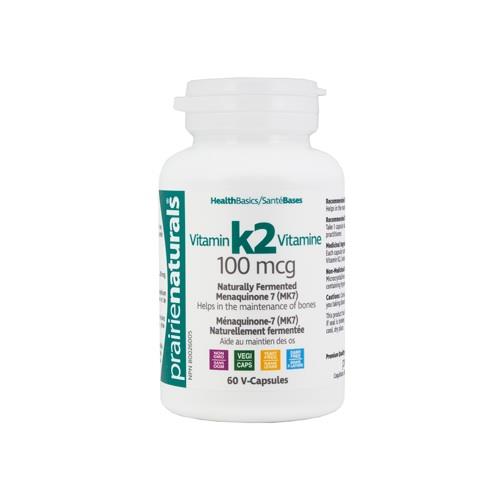 Vitamin K2 , 100mcg  /  60 Vegetarian Caps