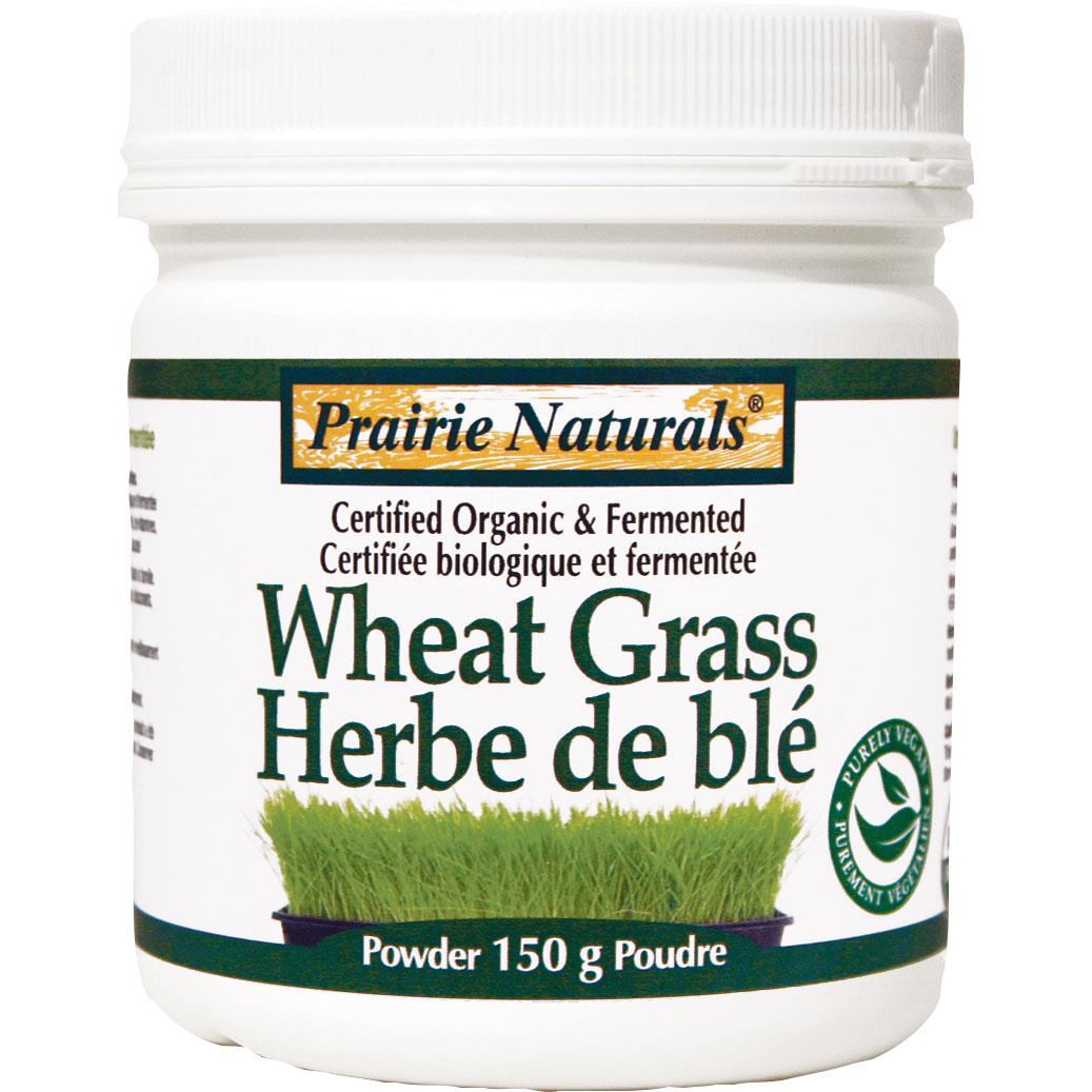 Prairie Naturals Wheat Grass, Fermented & Organic, 150g, Homegrown Foods, Stony Plain