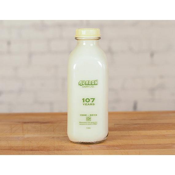 Avalon Milk, 1%, 1L (Glass Bottle)