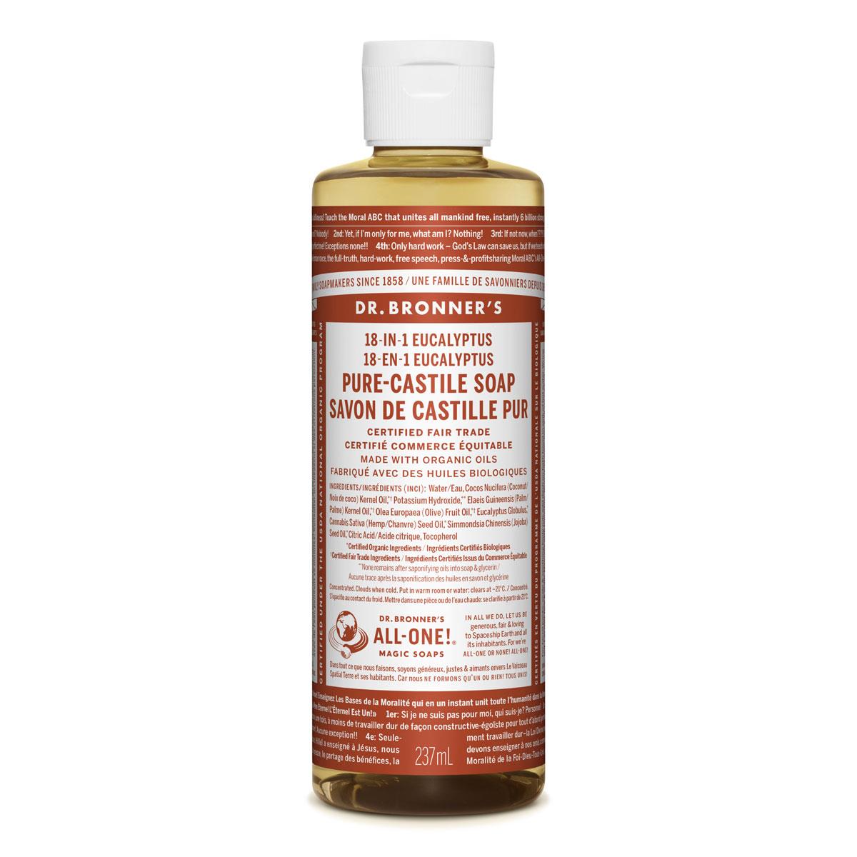 Soap Castile Eucalypus -  236ml