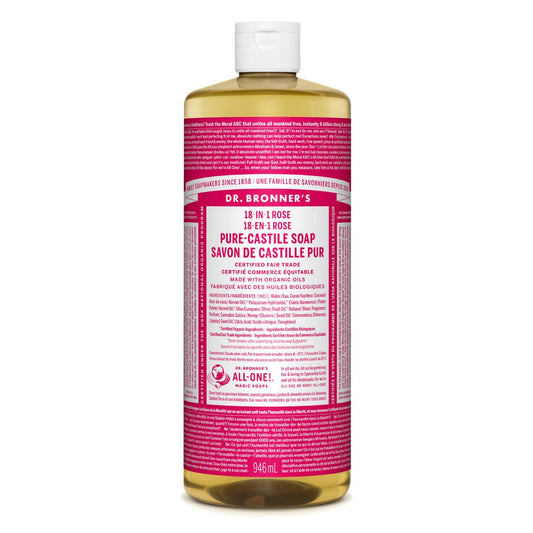 Soap Castile Rose - 944ml