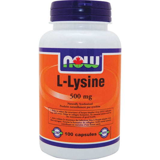 L-Lysine -  500mg/100 caps